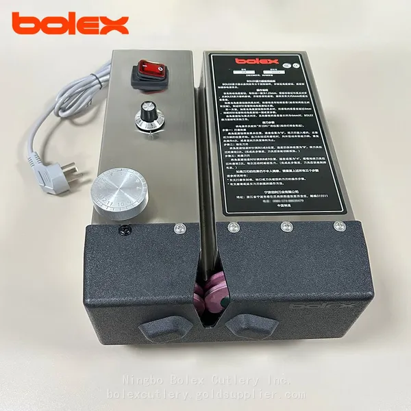 Electric Knife Honing Sharpener Commercial Foodservice Catering Equipment Knife Sharpening Services Produced by BOLEX CUTLERY China photo-3