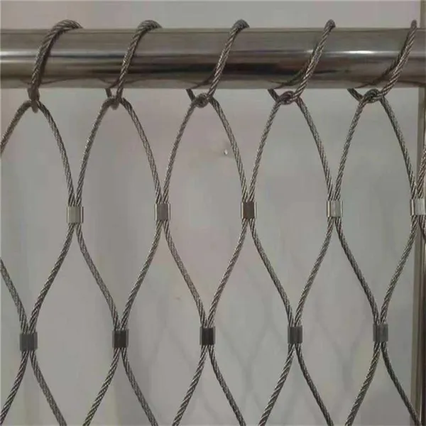 Custom Cut Stainless Steel Rope Mesh With Bending and Welding Services photo-3