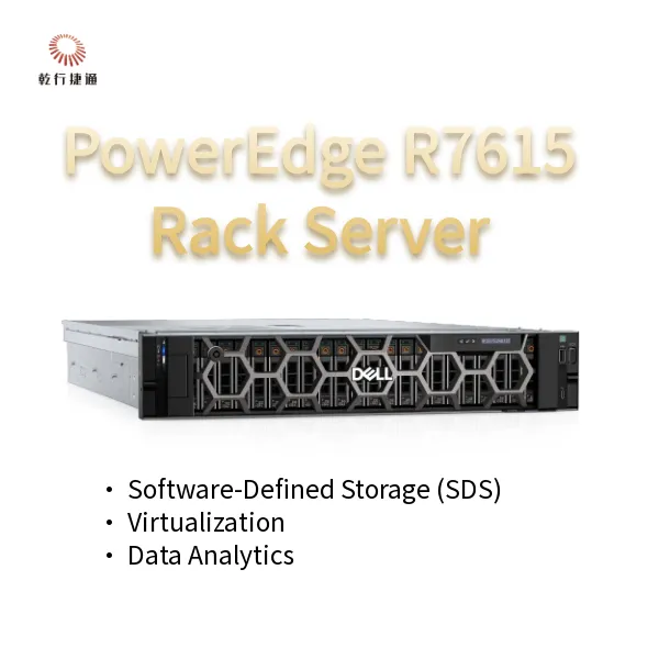 Dell PowerEdge R7615 2U Server With 128 Cores Rack Server，custom Storage Server，2 Way Server photo-3