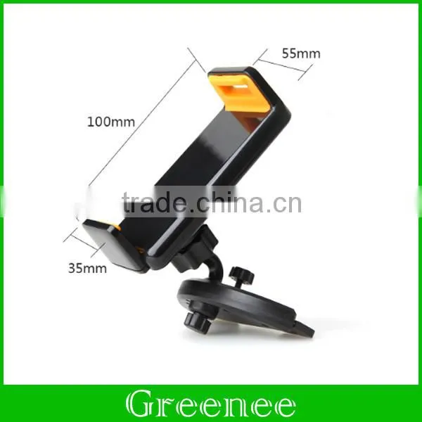 One Touch Installation CD Slot Smartphone Car Mount Holder Cradle for IPhone photo-4