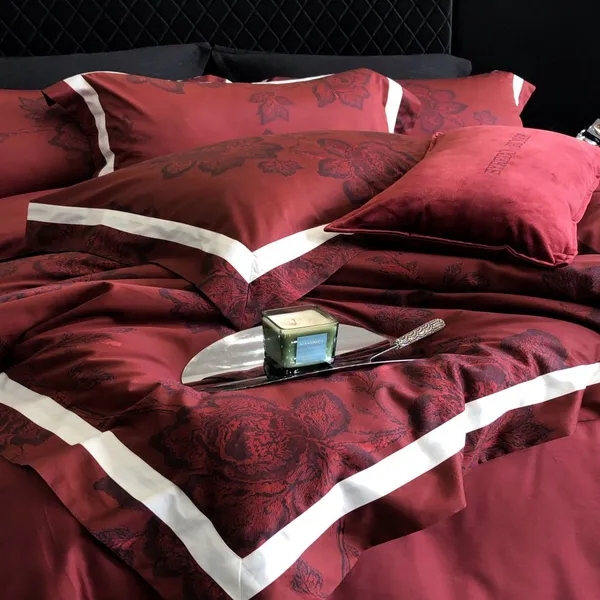 Wholesale 100% Cotton 4-Piece Bedding Set, Breathable & Soft Bed Linen photo-5
