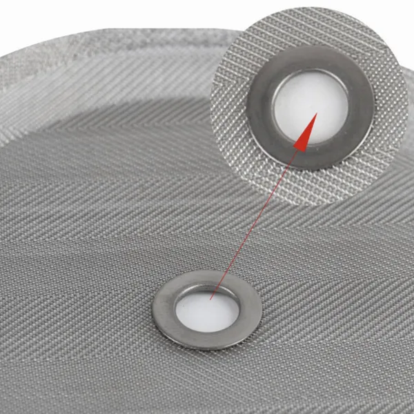 For French Press Coffee Maker Replacement Screen Disc, 304 Stainless Steel, 4 Inch