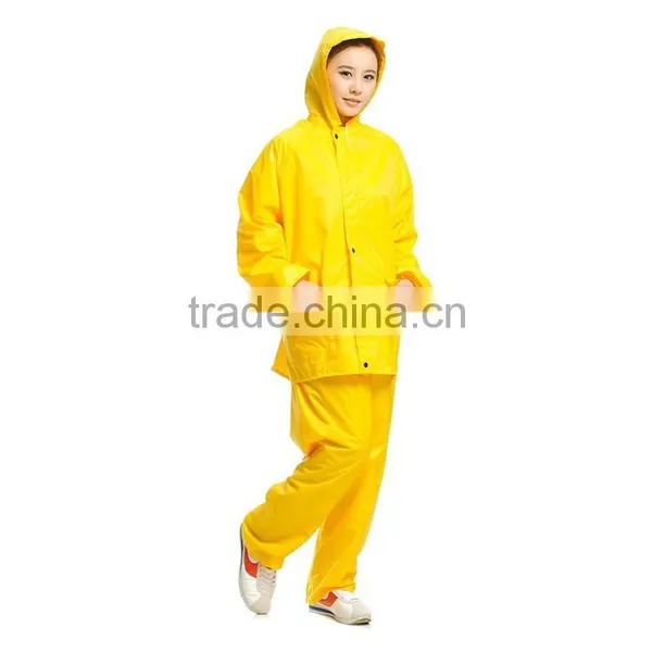 Adult PVC Printed Fashion Women Raincoat photo-2