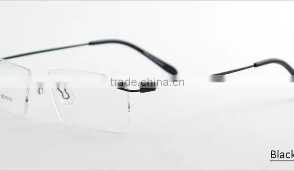 New Designer Rimless Metal Most Popular Eyeglasses Frame photo-4