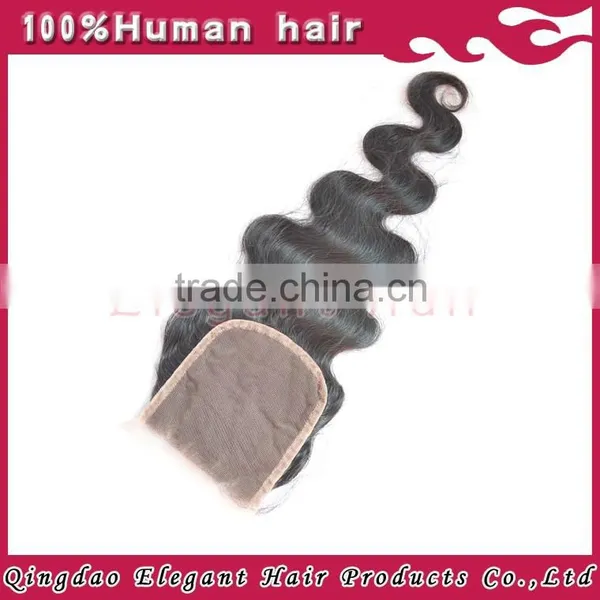 High Quality Natural Color Wavy Brazilian Virgin Hair Bundles With Lace Closure photo-4