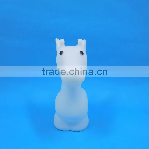 Giraffe PVC Toy Animal for Kids Plastic Led Light Animal Roto Casting Vinyl Toys photo-3