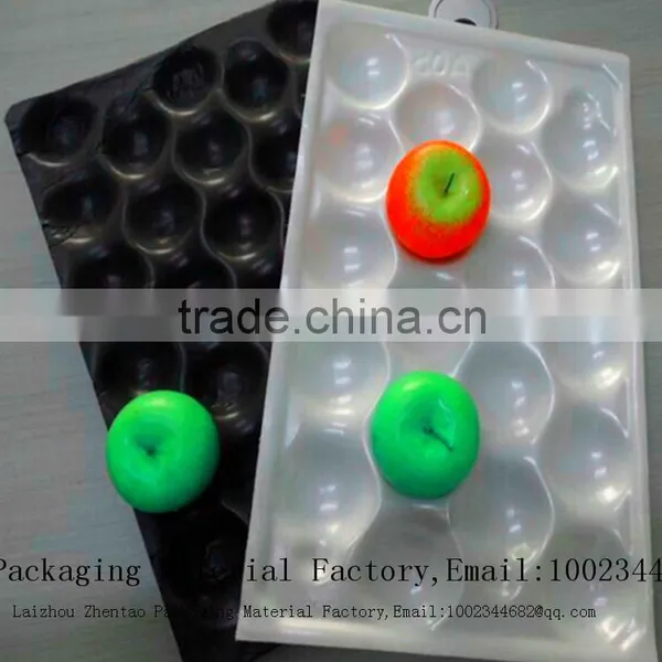 White Color Polystyrene Fruit Protective Packing Tray Eps Foam Apple Tray