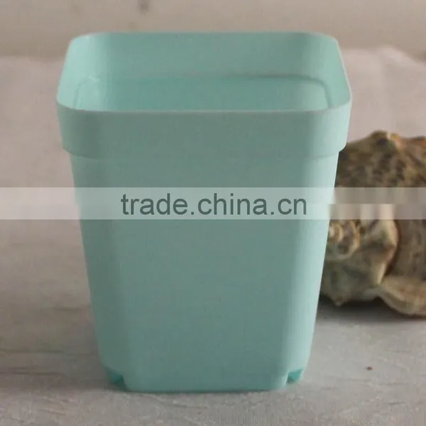 Plastic Cheap Square Nursery Flower Pot photo-3