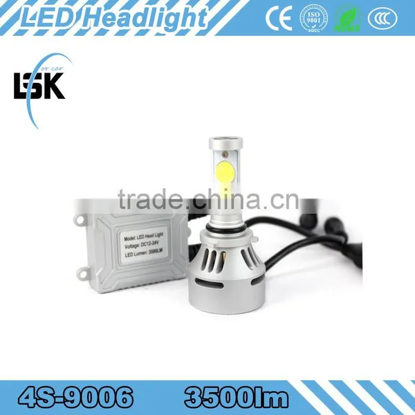 Copper Metal 4S Led Headlight 3500LM 9004 for Led Headlamp Canbus With Powerful Heat Dissipation photo-3