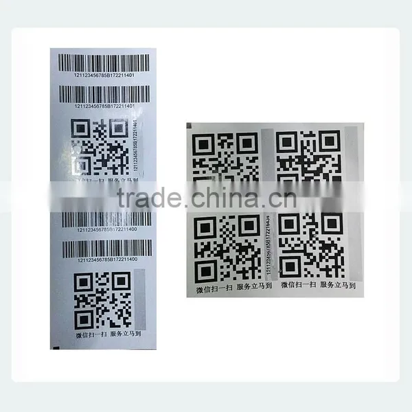 Customized High Recognition Printed Barcode and 2-dimension Code Label photo-5