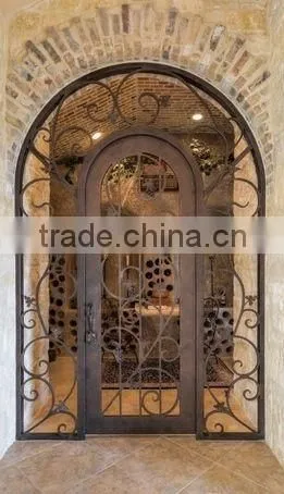 Wrought Iron Decorative Wine Cellar Gate,customized Size,hand-forged Door photo-6