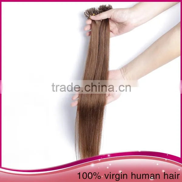Wholesale Price Keratin U-Tip Hair Tangle Free Top Quality Nail Hair Extension photo-2