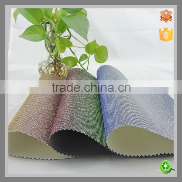 Fine Fabric Glitter Leather for Wedding photo-3