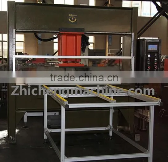 Zhicheng 607-35T Manual Leather Fabric PVC Cutting Machine photo-2