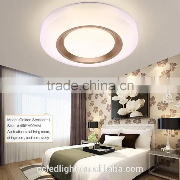 2016 Hot Sales Bedroom Ceiling Light Fixtures Small Round 5 Years Gurantee 24 to 48W photo-6