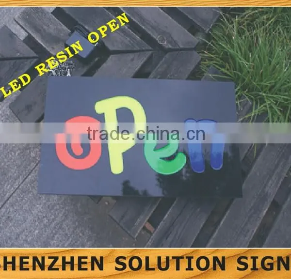 Factory Direct Sales / Fashionable Style/ Led Open Sign Board Design for Advertisingsign photo-2