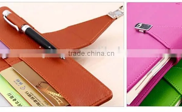 Top Grade Unique Design Leather 2 Year Planner 2016/2017 With Card Slots photo-5