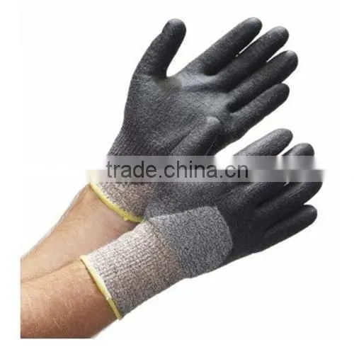 Rubber Coated Cotton Glove Industrial Rubber Glove Customized photo-2