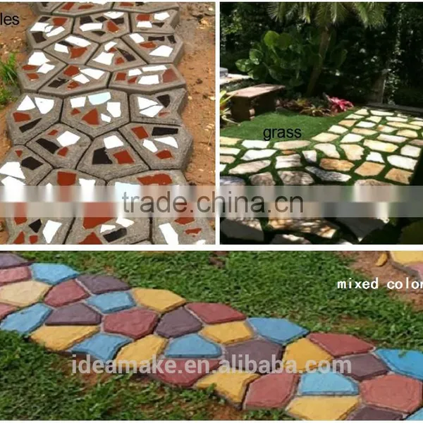 Garden Decor Plastic Concrete Pavement Mold Cobble Paving Block Mould Ornaments for Sale South Africa photo-4