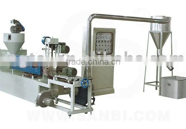 SJ-90/100/110/120 Wind-cooling Hot-cutting Plastic Recycling Compounding Machine