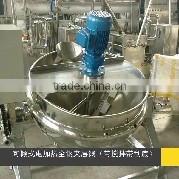 300L Steam Cooking Kettle With Agitator photo-4
