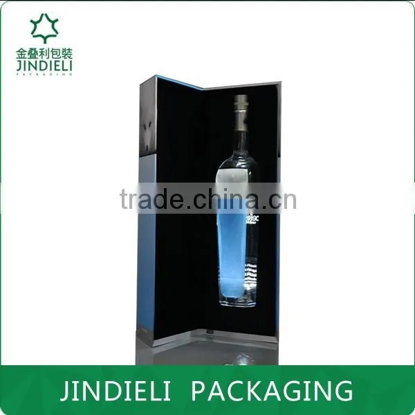 LED Customized Beauty Paper Wine Glass Boxes Packaging photo-3