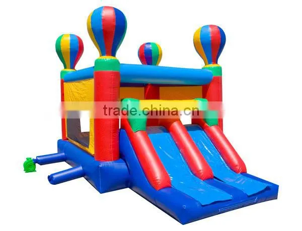 China Factory Direct Sale Kids Balloon Inflatable Bouncer Price Dual Slide Combo photo-2