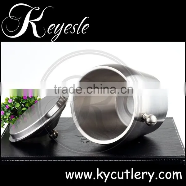 Promotion Barware Stainless Steel Ice Bucket, Large Ice Bucket photo-3