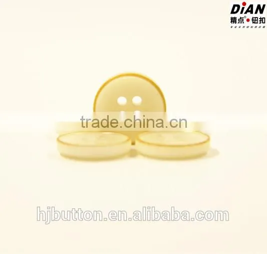 2016 DIAN White Color Natural Corozo Buttons With 4 Hole and Burnt Effect photo-4