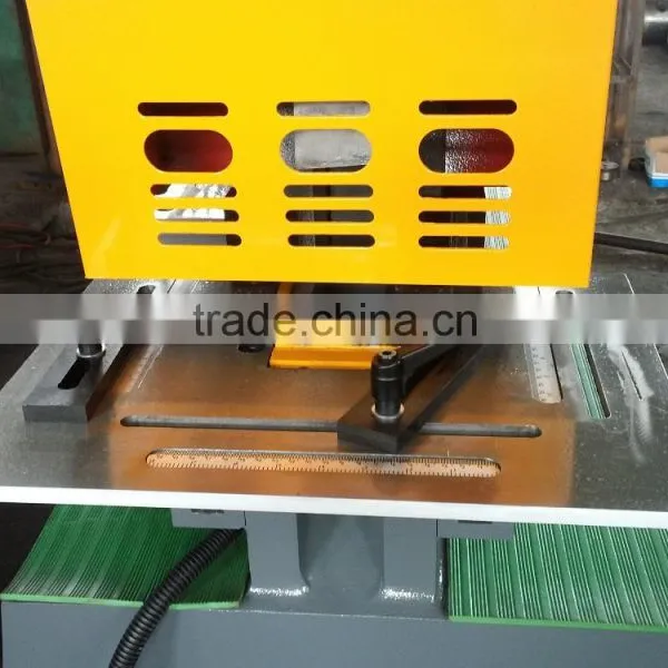 With Hydraulic Driving, Hand Operated Ironworker for Cutting and Punching the Round photo-4