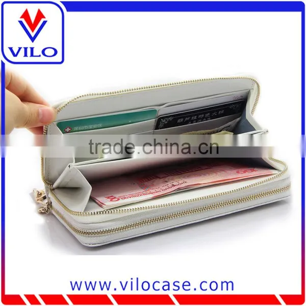 Elegant Women Wallet Purse Colorful Clutch Zip Case Lady's Long Handbag photo-3