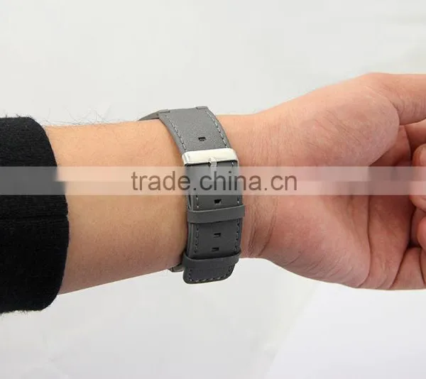 TPU Genuine Smart Watch Bracelet Leather Watch Band /Leather Strap Wristband For SAMSUNG GEAR S R750 photo-6