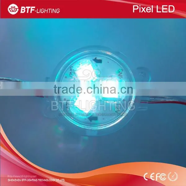 Newest Clear Lens Cover Housing Ucs1903 Ws2811 Ws2801 LPD6803 DMX512 30mm Led Pixel Light photo-3