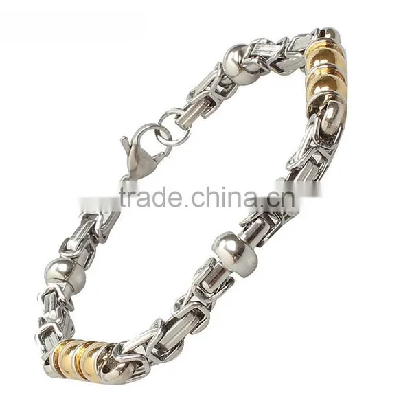 Latest Design Joint 316l Stainless Steel Jewelry Bracelet for Men Supplier's Choice photo-3
