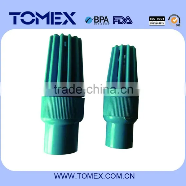 2015 Made in China Plastic Pvc Pipe Fittings Red Blue Dark 4 Inch Foot Valve photo-2