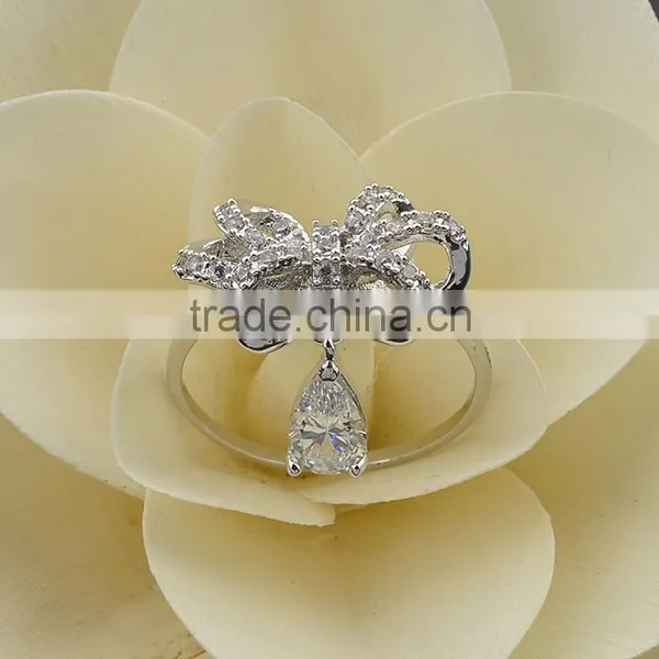 New Arrival Fashion Charm Ring Crystal Bird Ring photo-5