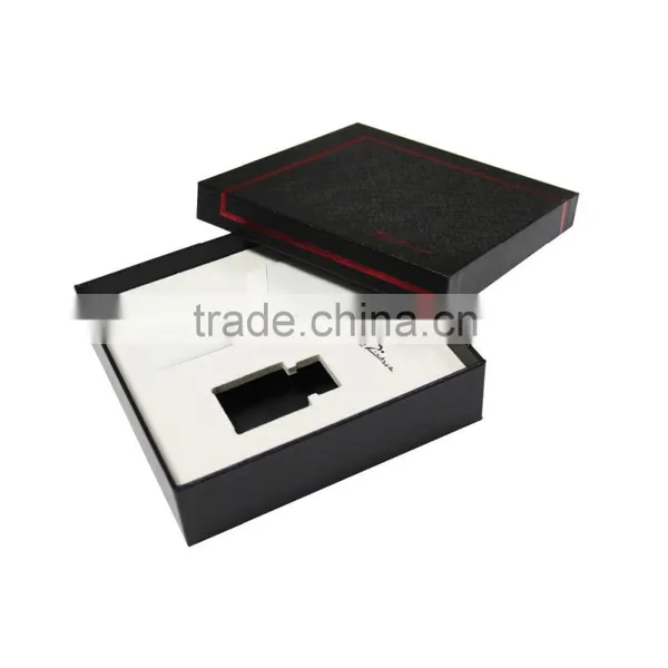 Customized Paperboard Pen Packaging Box With Velvet Insert photo-3