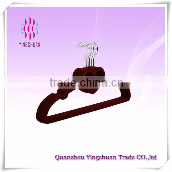 Velvet Flocked Hangers for Coat