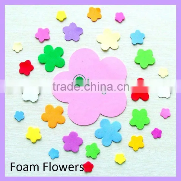 Assorted Peel and Stick Foam Flower