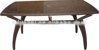 Outdoor Furniture Tempered Glass Table photo-4
