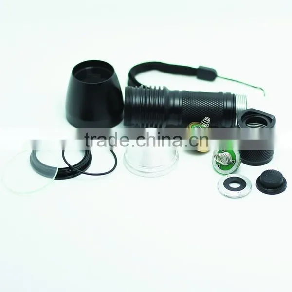 Outdoor Aluminum Powerful Rechargeable Led Flashlight photo-3