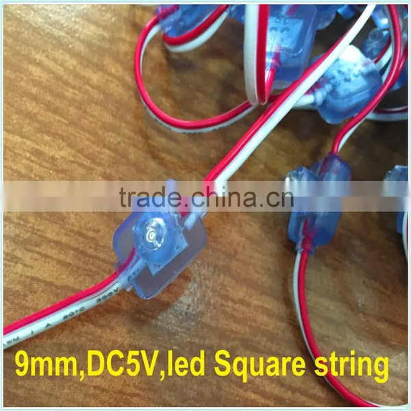 Dc5v Single Color Square Led String Light photo-2