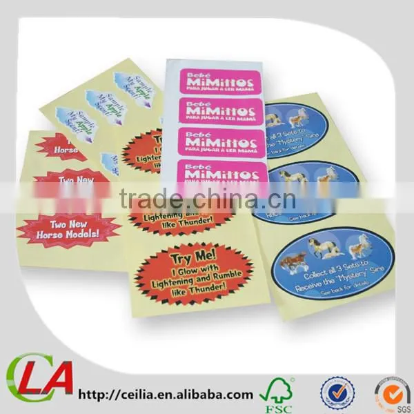 Advertising Warning Labels Stickers