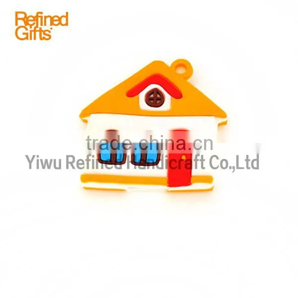 2016 Creative Penguin Keychain Personalized Pvc Rubber House Keychain photo-4