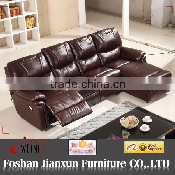 GC858 Recliner Kuka Leather Sofa photo-3