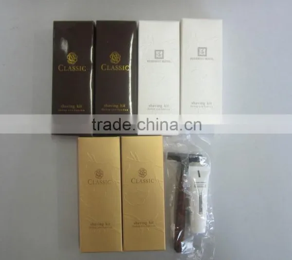 Hotel Disposable High Quality Shaving Kit,razor+10ml Shaving Cream