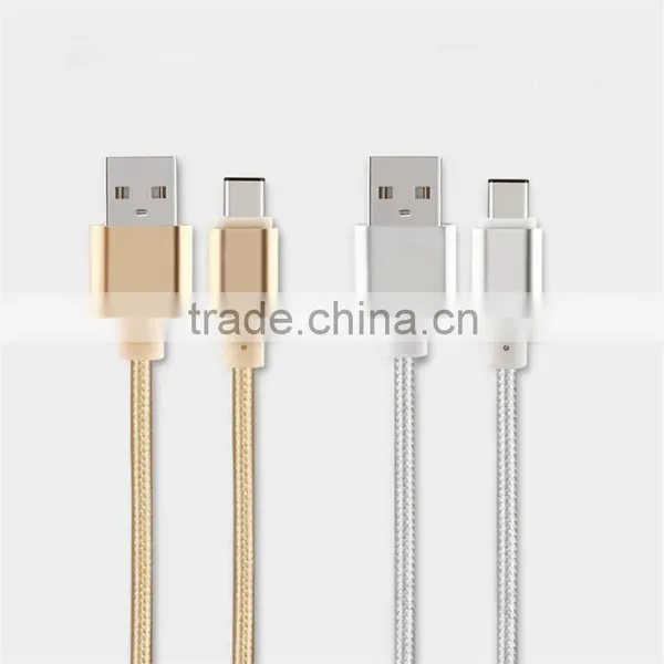 2016 Fashion Type-C to USB2.0 Data and Charging Sync Braided Cable photo-3
