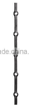 Wrought Iron Hole Bars Ornamental Wrought Iron Fence Parts