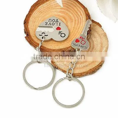 In Stock Hot Couple Key Chain "I Love You" Heart Arrow Key Chain photo-5
