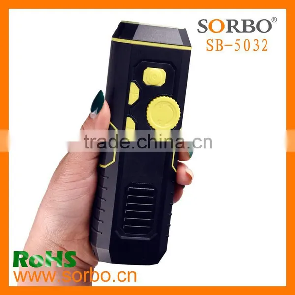 Hand Crank Flashlight FM Radio Siren Emergency Radio photo-3